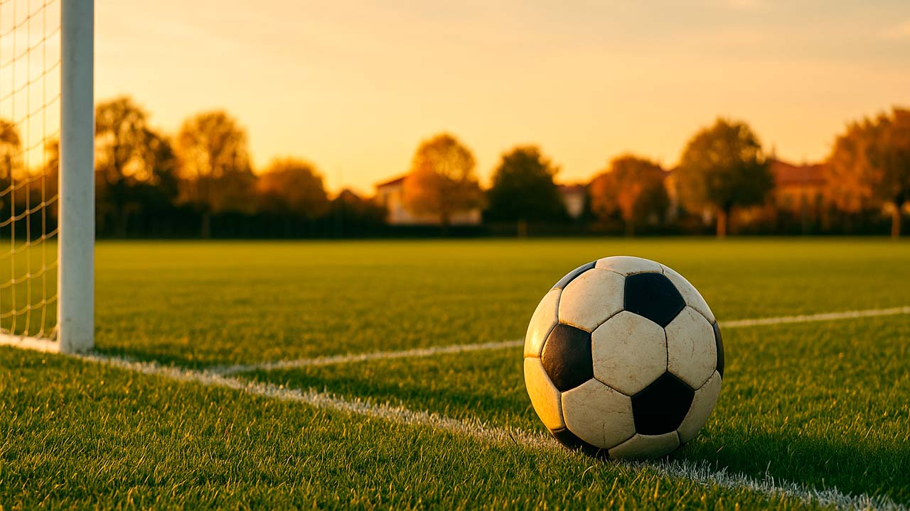 Campo de fútbol vacío