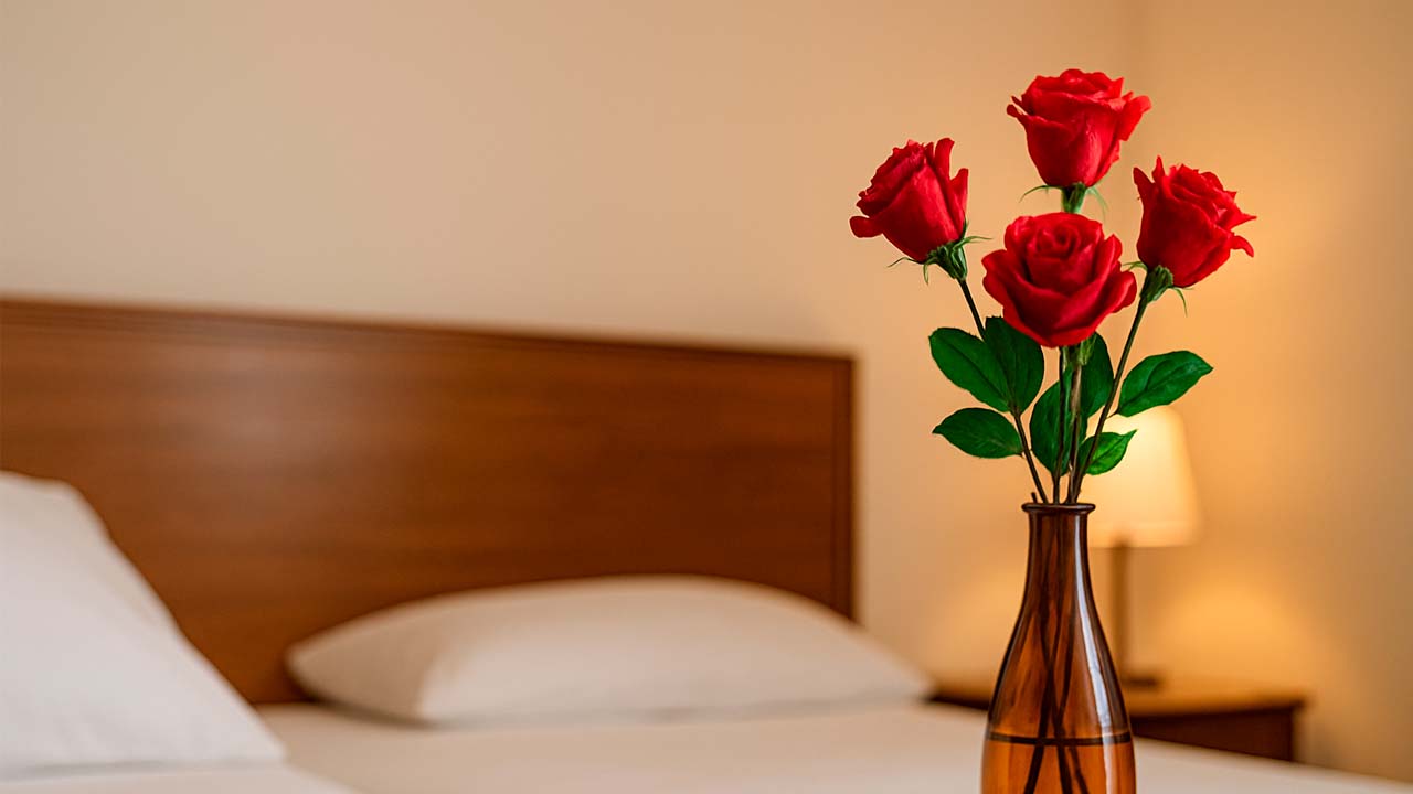 Dormitorio íntimo relajante